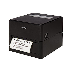 CL-E300 PRINTER LAN USB SERIAL/BLACK EN PWR 300DPI DT 5IN IN