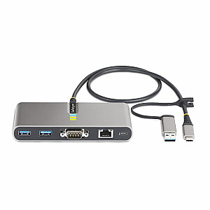 USB-C/USB-A HUB - GBE - RS232/A HUB GB ETHERNET RS232 ПОСЛЕДОВАТЕЛЬНЫЙ