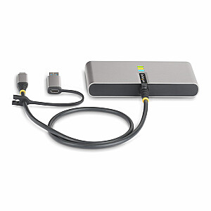 USB-C/USB-A HUB - GBE - RS232/A HUB GB ETHERNET RS232 SERIAL