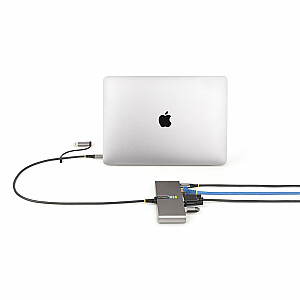 USB-C/USB-A HUB - GBE - RS232/A HUB GB ETHERNET RS232 SERIAL