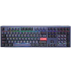 Ducky One 3 Cosmic Blue Gaming Keyboard, RGB LED - MX-Red