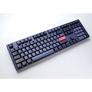 Ducky One 3 Cosmic Blue Gaming Keyboard, RGB LED - MX-Red