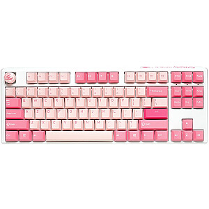 Ducky One 3 Gossamer TKL Pink Gaming Keyboard - MX-Brown