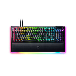 Razer BlackWidow V4 Pro Gaming Keyboard, Yellow Switch, USB, DE Layout