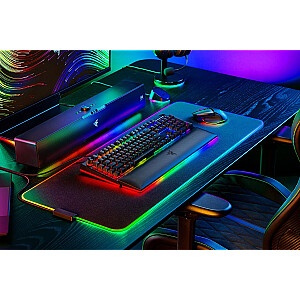 Игровая клавиатура Razer BlackWidow V4 Pro, желтый переключатель, USB, раскладка DE