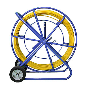 Extralink Pilot 13mm 300m | Remote control for pulling cables | FRP fiberglass, dia. 13mm, length 300m, yellow