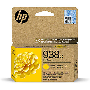 HP 938E EVOMORE YELLOW/ORIGINAL INK CARTRIDGE