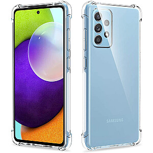Fusion anti shock case 0.5 mm silikona aizsargapvalks Samsung A526 / A525 Galaxy A52 5G / A52 caurspīdīgs