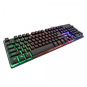 Elite C505 LED aizmugurgaismota spēļu tastatūra