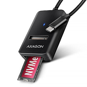 Адаптер ADM2-CM USB-C Gen 2 M.2 NVMe/SATA SSD