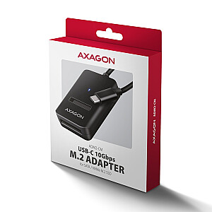 ADM2-CM Adapter USB-C Gen 2 M.2 NVMe/SATA SSD