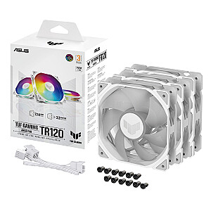 ASUS TUF GAMING TR120 ARGB 3IN1 White Computer case Air cooler 12 cm