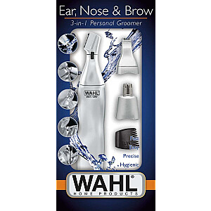 Wahl Ear, Nose & Brow 3-in-1 precīzs trimmeris, sudraba