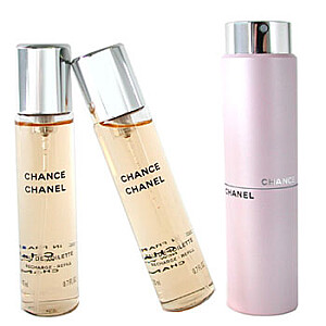 CHANEL Chance EDT aerosols 20 ml + 2 uzpildes 20 ml