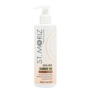 ST.MORIZ Professional Insta-Grad Shimmer Tan pašizpildītājs 200ml