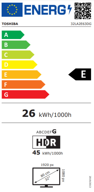 Телевизор LED 32, шт. 32LA2E63DG