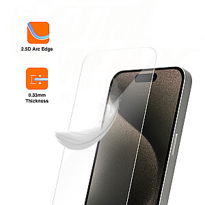 Vmax tempered glass 2,5D Normal Clear Glass for iPhone 16 6,1"