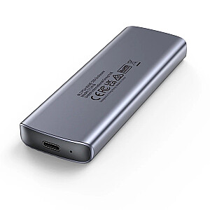 m.2 diska korpuss — Unitek S1241B01 1x M.2 NVMe USB-C 10 Gb/s