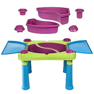 Детский игровой стол Creative Fun Table зеленый / фиолетовый