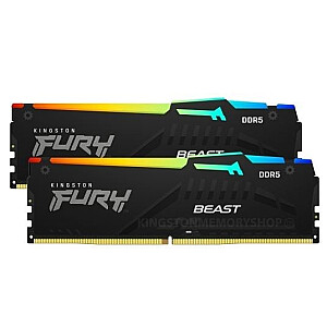 Kingston Fury Beast Black RGB EXPO 16GB [2x8GB 5200MHz DDR5 CL36 DIMM]