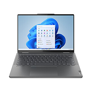 Lenovo Yoga 7 Intel® Core™ i5 i5-1335U Hybrid (2-в-1) 35,6 см (14") Сенсорный экран 2.2K 16 ГБ LPDDR5-SDRAM 512 ГБ SSD Wi-Fi 6E (802.11ax) Windows 11 Home Grey Новый Repack/Repacked