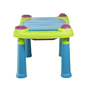 Bērnu rotaļu galdiņš Creative Fun Table zaļš/violets