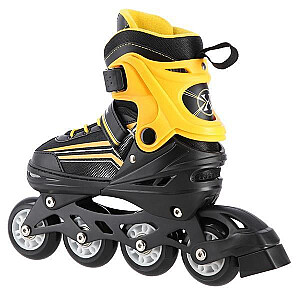 NILS EXTREME NH18190 2IN1 SKATES BLACK/ORANGE SIZE. L (39-43) WITH INTERCHANGEABLE HOCKEY SKATES