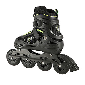 INLINE SKATES NILS EXTREME NA19088 BLACK-GREEN SIZE. S (31-34)