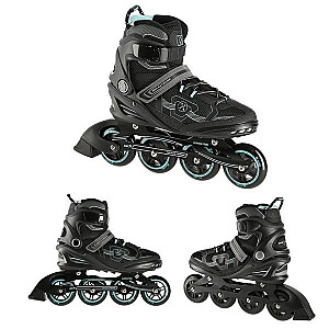 INLINE SKATES NILS EXTREME NA9157 BLACK/MINT SIZE. 43