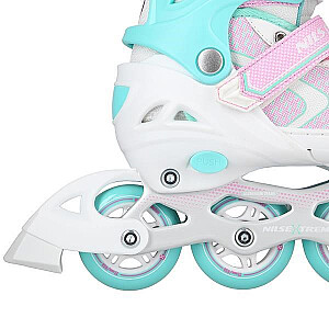 INLINE SKATES NILS EXTREME NA14198 WHITE/TURQUOISE SIZE. L (39-42)