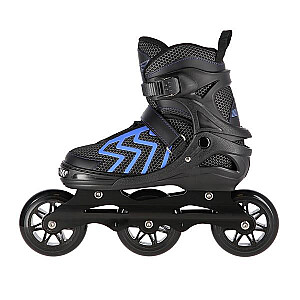 NILS EXTREME SKATES NA19318 BLACK AND BLUE SIZE S (31-34)