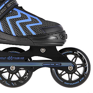 NILS EXTREME SKATES NA19318 BLACK AND BLUE SIZE S (31-34)