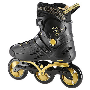 SLALOM SKATES NILS EXTREME NA20006 BLACK-GOLD SIZE. 35