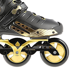 SLALOM SKATES NILS EXTREME NA20006 BLACK-GOLD SIZE. 35