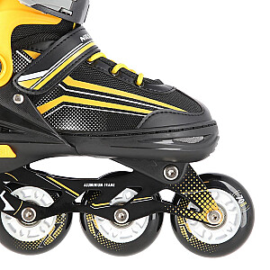 NILS EXTREME NH18190 2IN1 SKATES BLACK/ORANGE SIZE. S (29-33) WITH INTERCHANGEABLE HOCKEY SKATES