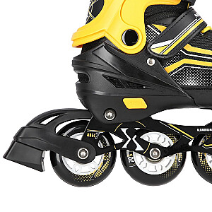 NILS EXTREME NH18190 2IN1 SKATES BLACK/ORANGE SIZE. S (29-33) WITH INTERCHANGEABLE HOCKEY SKATES