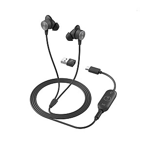 Logitech LOGI Zone Wired Earbuds Teams - Graphite