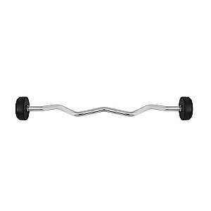 GSL-10 BARBELL/BROKEN BAR RUBBERIZED 10 KG HMS