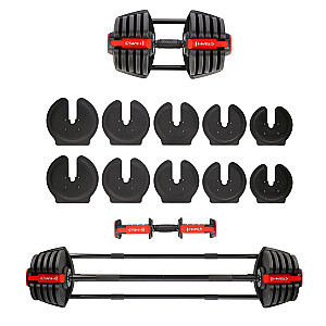 SGR40 PRO SET 2IN1 ADJUSTABLE DUMBBELL SET 43.5 KG HMS