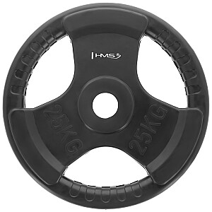 TOK25 OLYMPIC PLATE RUBBERIZED 25 KG HMS