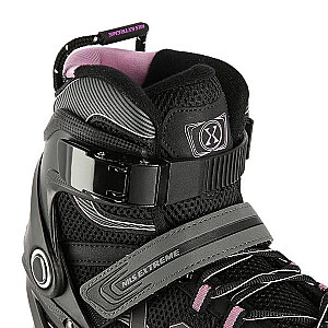 NA9157 BLACK AND PURPLE SIZE M. 44 NILS EXTREME INLINE SKATES