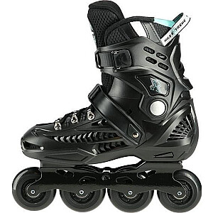 NA20001 BLACK SIZE 42 NILS EXTREME SLALOM INLINE SKATES