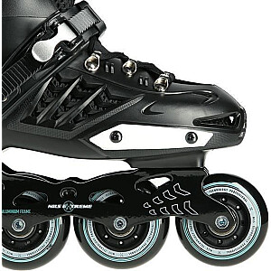 NA20001 BLACK SIZE 42 NILS EXTREME SLALOM INLINE SKATES