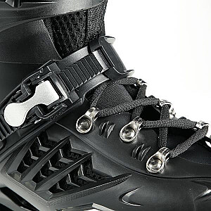 NA20001 BLACK SIZE 42 NILS EXTREME SLALOM INLINE SKATES