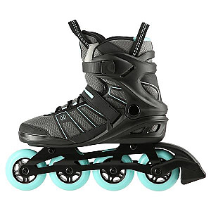 NA14217 BLACK AND MINT SIZE M. 40 NILS EXTREME INLINE SKATES