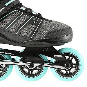 NA14217 BLACK AND MINT SIZE M. 40 NILS EXTREME INLINE SKATES