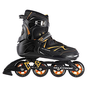 NA9022 BLACK/ORANGE SIZE 41 NILS EXTREME INLINE SKATES