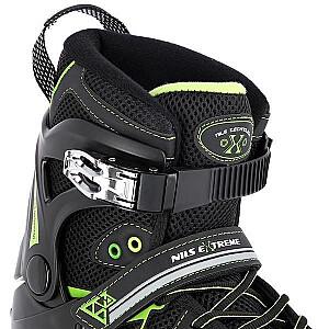 NA9022 BLACK/GREEN SIZE 40 NILS EXTREME INLINE SKATES