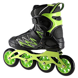 NA8660 GREEN SIZE M. 38 NILS EXTREME INLINE SKATES