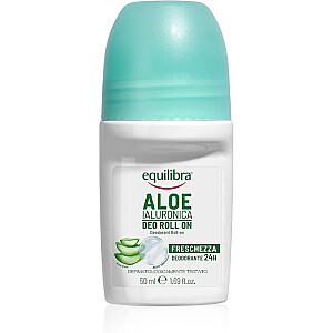 EQUILIBRA Aloe Natural Protection Gentle Deo-Roll с алоэ вера дезодорант с мякотью алоэ вера 50 мл